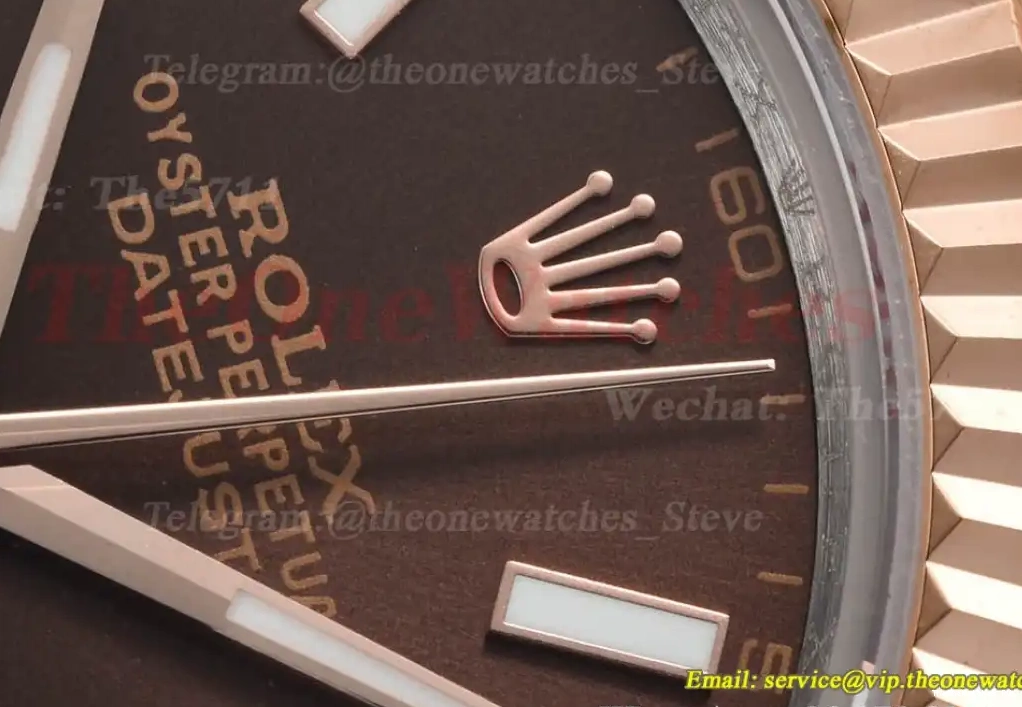 Stk Datejust MY8215 126331 RG GDF SS Brown Jub 41mm 0426